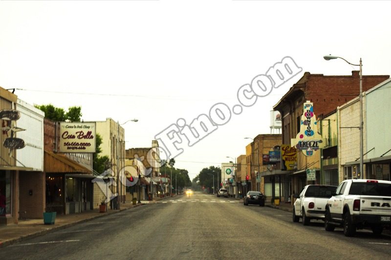 Small Town Main Street - FotoFino.com