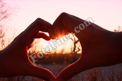 Sunset Heart - FotoFino.com